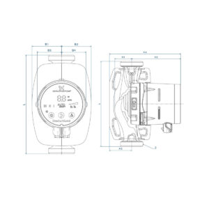 Tsirkulatsioonipump Grundfos Alpha2 25-60/180 - PUMBAD